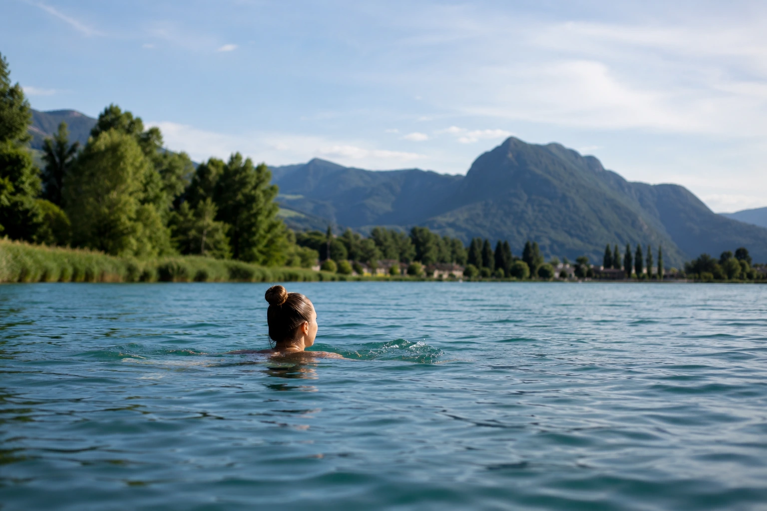 Kalterer See & Südtiroler Weinstraße im sommer