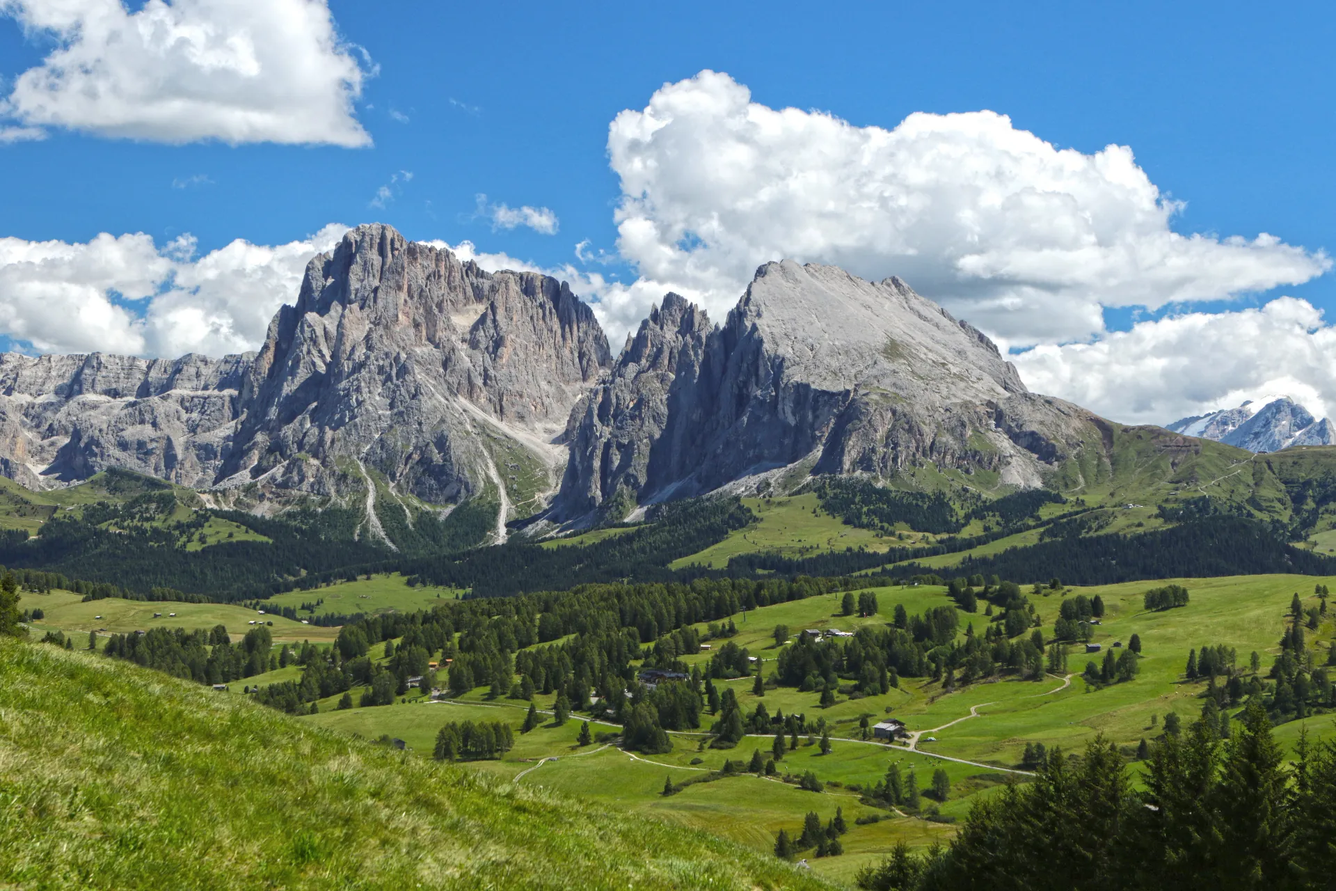 Dolomiten im sommer