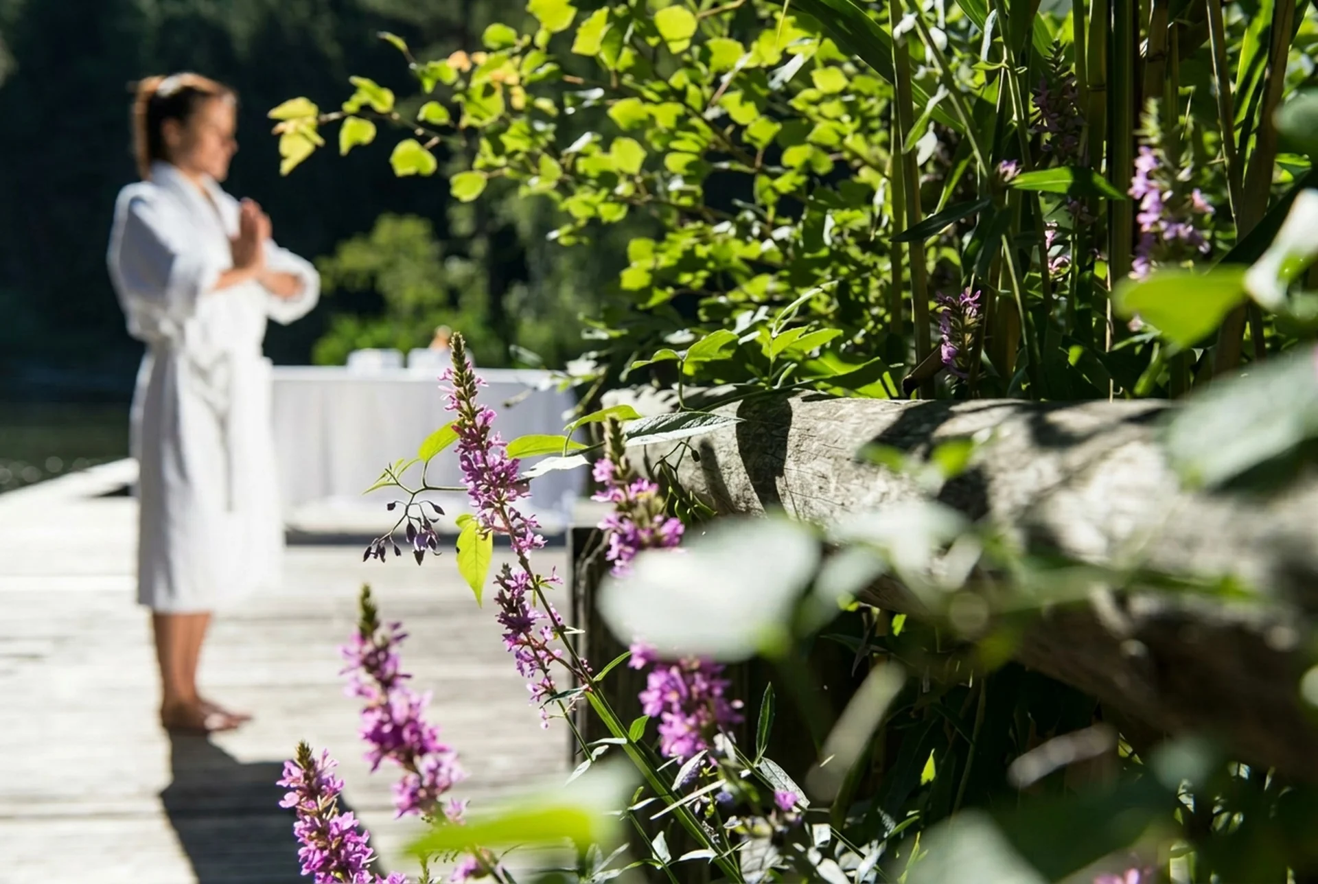 Yoga am Bergsee